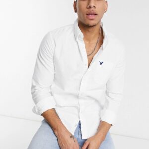 قميص أبيض سادة Slim Fit