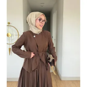 بدلة كرينكل بجاكيت مزدوج الصدر ورباط